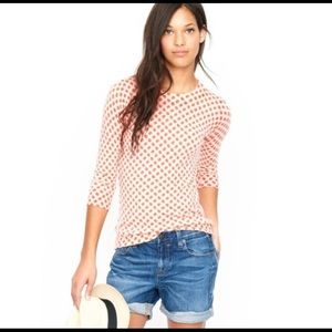 JCrew Tippi Sweater - Apple Motif 🍎